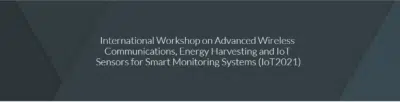 International Workshop Smart Monitoring Systems